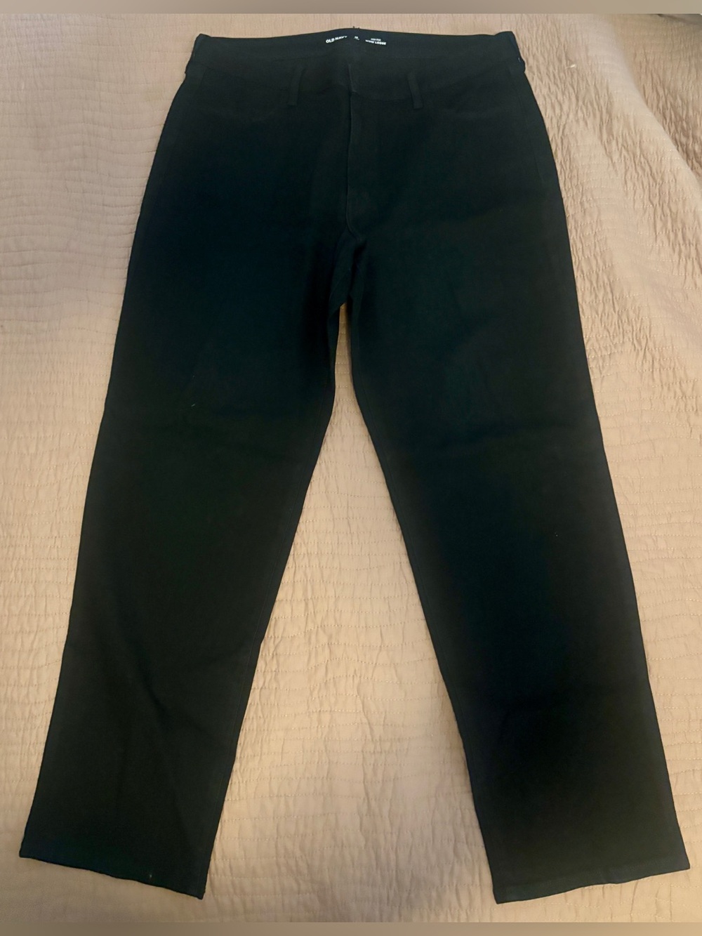 Old Navy Black Wide Leg HIGH-RISE
WOW LOOSE Jeans 18 Long NWOT
